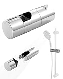 Universal Shower Holder - Adjustable 19-25 mm, No Drilling Clamp, Rotation Sprayer Holder for Bathroom