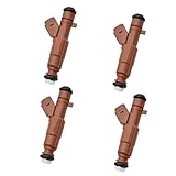 Car Fuel Injector Replacement 4Pcs Fuel Injector for Peugeot 306 406 605 806 for Citroen for XM for XANTIA for XSARA for SYNERGIE 2.0 16V Diesel Fuel Injector Nozzle