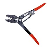 JZK HS-16-6AWG 1.25-16mm Cable Lug Crimper Crimp Connector Pliers Crimping Tool Bare Terminal Wire Plier