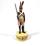OPO 10 - Line dragon soldier figurine 1/32 60mm Collection EMPIRE IMPERIAL GUARD NAPOLEON Del Prado (N03)