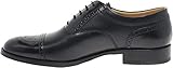 Loake Woodstock Mens' Black Leather Lace-up Shoes 10.0 Black Leather
