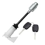 Hoypeyfiy Bonnet lock Repair Kit Lacth with 2 keys Replacement for Ford Focus MK2 2004-2012 (1343577-Long Type Rod)