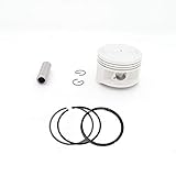 XIOSOIAHOU Piston Ring Motorcycle 57mm 14mm Pin Piston Ring Kit Fit For Suzuki GN125 GS125 EN125-2A EN125HU K157FMI Flat Piston Engine Parts