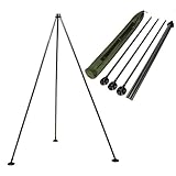 CARP FISHING WEIGH TRIPOD SYSTEM WITH LARGE MUD FEET & CARRY CASE NGT