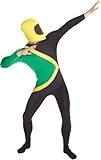 Morph MPJAL 5.4-5.9-Inch Morphsuit Fancy Dress (Large) Power Ranger Adult Bobsled, Unisex, Solid, Jamaican Bobsleigh Suit