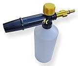 Mac Allister Pressure Washer Snow Foam Lance with 1L Bottle (Compatible)