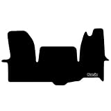 Carsio Carpet Van Cab Mats For Iveco Daily 2014+ Onwards Tailored Fit Floor Mat Set Complete Accessory Black Custom Fitted - All Weather, Anti-Slip Backing & Black Trim