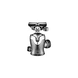 Gitzo Centre Ball Head for Tripods, Quick Release, Series 3, Slim and Light, Compatible with Mountaineer Series 2 & 3 and Systematic Tripods, in Steel and Aluminium, Holds up to 18 Kg