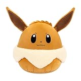 Squishmallows Original Pokémon 10-Inch Eevee - Add Eevee to your Squad, Ultrasoft Stuffed Animal Medium Plush, Official Kelly Toy Plush