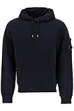 C.P. Company Cotton Fleece Hoodie CMSS137A, Total Eclipse Blue, M