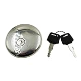 Motorcycle Accessories Locking Fuel Tank Cap Cover Metal Fit For Suzuki GN125 GS250T GS750L GS1000GL TS100 TS250#44200-30830 Fuels Caps