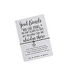 Friends wish string bracelet | Good friends are like star gift | Friends gift