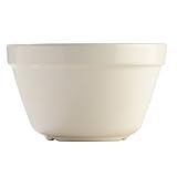 Mason Cash Original White Traditional Stoneware Pudding Basin, 17 cm