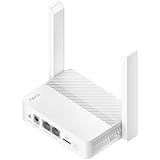 Cudy New LT300 4G LTE WiFi Router 4G Router with SIM Slot 300Mbps, Compatible with All Operators, 2×2 MIMO, No Configuration Required, OpenVPN, WireGuard