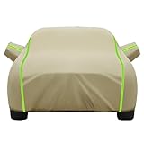 Car Cover Waterproof for ?ercedes-?enz SL W113 Pagoda 1963-1971 Accessories Oxford Cloth Outdoor Covers for All Weather Dustproof UV Scratch-proof Snow-proof Frost-proof,with Side Door Zipper,Khaki
