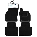 Tailored Carpet Car Mats Compatible With Skoda Superb 2015 Onwards – Custom Fit Floor Mats – Anti-Slip Back – Durable Heel Pad – Easy Clean – Black Trim – Carpet Finish