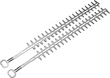 Gabasinover Pair of 24 inch Hedge Trimmer Blades Compatible with Stihl HS45 Hedge Trimmer 42287106051 395-407 4228-710-6051A 59-201