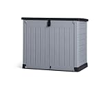 Keter Store It Out Pro Outdoor Garden Furniture Storage Shed Grey| Fade Free | All Weather Resistant | Safe and Secure | Zero Maintenance | 5 year Warranty