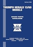 Triumph Herald 13/60 Models Spare Parts Catalogue: (517056)