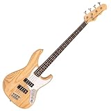 Fret-King Perception Custom Bass ~ Natural Ash
