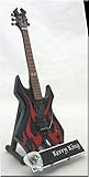 KERRY KING Miniature Guitar BC Rich WARTRIBE Slayer w/Guitar Pick