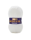 Sirdar Hayfield Bonus DK Double Knitting, White (961), 100g