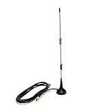 Riloer Car Magnetic Radio Base, 24.5cm High Gain Air DAB For Pure Highway