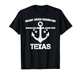 BRADY CREEK RESERVOIR TEXAS Funny Fishing Camping Gift T-Shirt