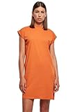 Urban Classics Women's Ladies Turtle Extended Shoulder Dress Dress, Vintageorange,