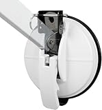 Btstil Pack of 2 Awning Holders, Holder for Awning Base for Thule Fiamma and DOMETIC Awnings, Compatible with VW T6 T5 T4 T6.1 Ford Nugget Vans Camper Caravan Motorhome (White)