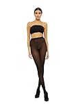 Wolford Women's Velvet de Luxe 50 Tights, 50 DEN, Black, Large (Size: L)