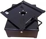 Kiravans Passenger Seat Base Safe and Swivel with Key Compatible with VW T5 or T6 Campervan Conversion