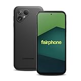 FAIRPHONE 5 256GB 5G Unlocked & SIM Free Smartphone - 6.4 Inch Android Mobile - Octa Core - 4200mAh Battery - OLED screen - 50MP Dual Lenses - Sustainable & Easily Repairable - Matte Black