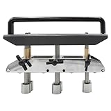 Sheet Metal Bender, 3 Station Edge Roller Bender, Roofing Sheet Metal Bending Tool for 0‑90 Degree Angle 13‑130Mm Bending Metal Roofing for Metal Roofing