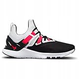 NIKE Flex Method TR Mens Trainers Gym Training Shoes (Black/Laser Crimson/White, UK Footwear Size System, Adult, Men, Numeric, Medium, 10.5)