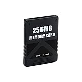 Mcbazel PS2 Memory Card 256MB, Large Capacity 256MB Memory Storage Card for PlayStation 2 Game Console