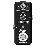 Rowin Booster Pedal with Rich Distortion Sound True Bypass LEF-318