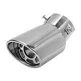 Car Exhaust Tailpipe For Toyota For Avanza For Carina For Celica V For Hilux For Land For Cruiser For Corona Tail Throat Exhaust Automobile Tailpipe(StyleC)