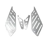 Fit Italjet Dragster 200 / 250i / 125/400 Foot Plate Board Pedals Footrest FootBoard Cover Mat Pad For For Italjet Dragster(Complete Set)