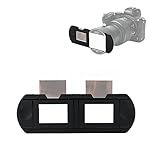 JJC FH-5 Slide Mount Holder, 2 PCS 35mm Slide Slots Carrier for Nikon ES-2 Film Digitizing Adapter and Other Slides Digitizing Copying Restoration Accessory