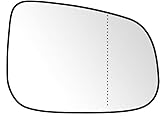 LT2CP Heated Wing Mirror Glass Suitable for Volvo V40, V70, S40 II, V50, S80 II, C70 II, V70 III, S60 II, V60, C30 – Right/Side (DRIVER) Replacement – Anti-Glare, Easy Fit
