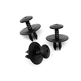10 Pcs Expanding Rivet 7mm Hole Push-Type Retainer Clips for BMW E36 E46 E30 Engine Cover, Hood Insulator, Rear Bumper and Wheel Arch