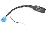 Bluetooth audio interface for 12pin Quadlock VW RCD-210/510 RNS-310/315/510 from JULY 2010 - - Audi Chorus 2 + / 3, Concert 2+ / 3, Symphony 2 + / 3, Navigation Plus 3, RNS-E, BNS 5.0 AB JULY 2010
