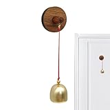 Metal Door Bell - Shopkeepers Bell | Unique Vintage Creative Wood Wind Chime | Door Chimes | Wall Mounted Bell | Store Entry Door Antique Doorbell for Housewarming, Backyard, Business Entrance