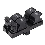Electric Power Master Window Control Switch Driver Side 5G0959857B For Skoda Superb Octavia VW Golf MK7 Passat Tiguan SEAT Leon (Black)