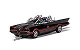 Scalextric Cars - C4175 Batmobile - 1966 TV Series - Toy Slot Car for use Race Tracks or Set - Small Kids Gift Ideas for Boy/Girl Ages 5 Accessories, Black
