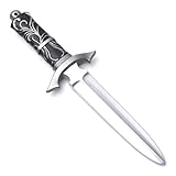 Hoappa PU Foam Sword Weapon Toy 12" Long Realistic Fake Dagger Toy for Costume Party Props