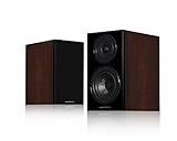Wharfedale Diamond 12.0 Pair of Passive Bookshelf Speakers, Walnut