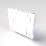 Moda Smartstone Ceramic Electric Radiator - WiFi Controlled Wall Mounted Heater with Heat-Retentive Ceramic Core, Smart Life App, Open Window Detection and DIY INstall (2000w)