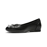 Clarks Women's Couture Bloom Ballet flat, Black, 6.5 UK